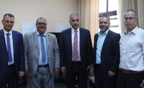 وكيل التربية يبحث مع بلدية سنجل دعم التعليم  