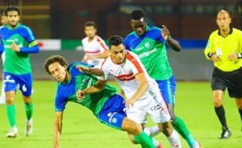 باراة الزمالك والمقاصة