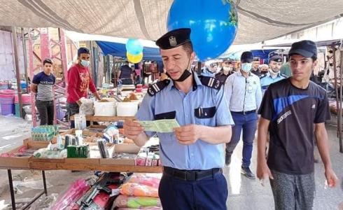 داخلية غزة تنشر صوراً لمتابعتها سوق السبت برفح بعد عدة شهور من اغلاقه