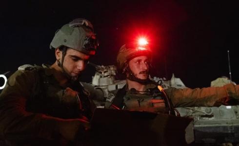 عناصر الجيش الاسرائيلي خلال العدوان على غزة