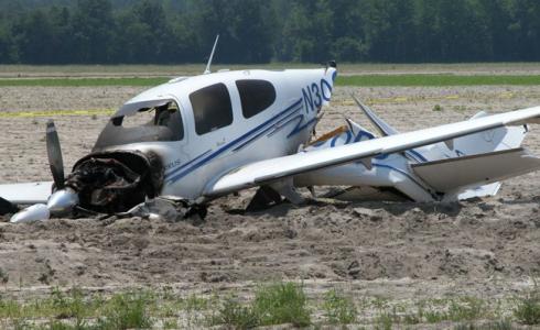 حادث طائرة - توضيحية