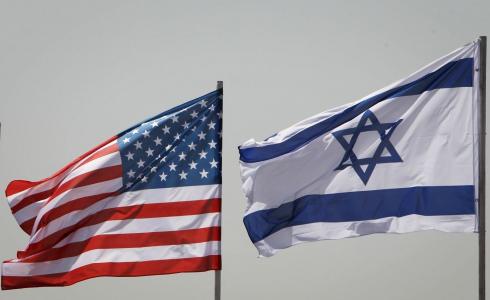 أعلام إسرائيل والولايات المتحدةة