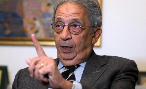 عمرو موسى -  الأمين العام لجامعة الدول العربية الأسبق