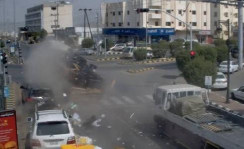 من مكان وقوع الحادثة