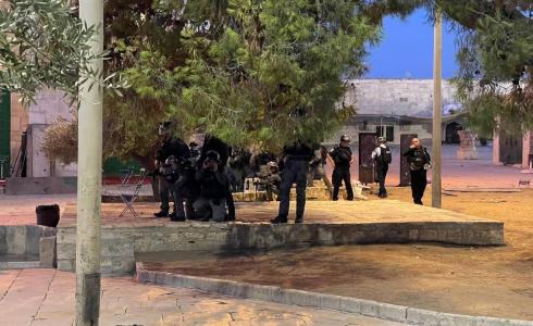 قوات الاحتلال تقتحم المسجد الأقصى