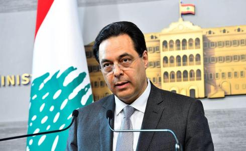 حسان دياب رئيس حكومة تصريف الأعمال في لبنان