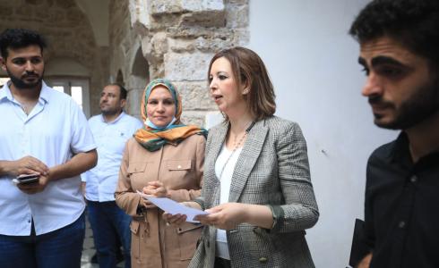 بلدية غزة تشارك في افتتاح بيت الغصين الأثري