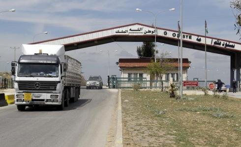 معبر جابر الحدودي مع سوريا - أرشيف