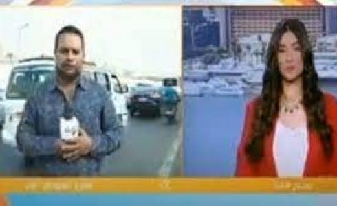 المذيع الذي تعرض للحادث