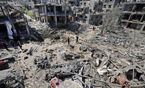 دمار كبير حل بالمنشآت المدنية في غزة خلال العدوان الأخير