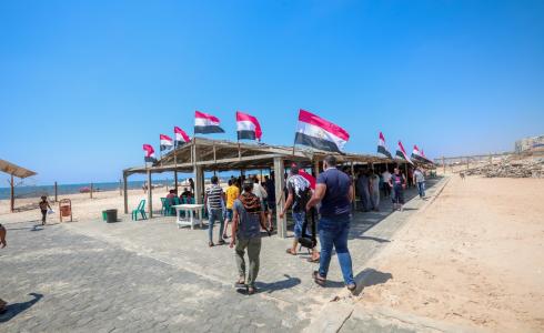 بلدية غزة تستضيف الوفد المصري المتواجد في القطاع