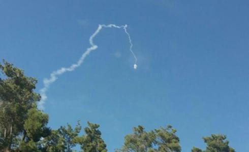 الصاروخ الذي أطلق من الحدود اللبنانية