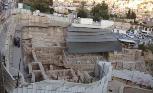 حفريات المسجد الاقصى.