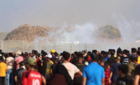 أحداث التظاهرات شرق غزة اليوم