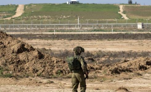 جندي إسرائيلي على حدود غزة