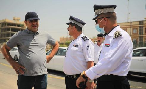 لحظة اغتيال عبير سليم مدير بلدية كربلاء