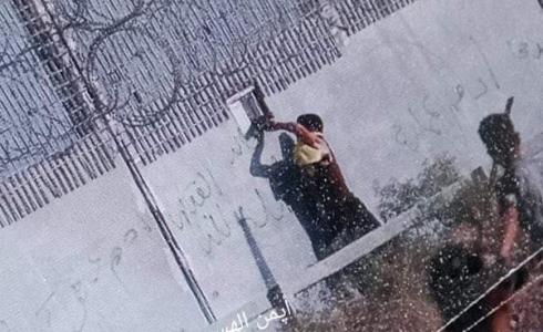 شاب فلسطيني حاول خطف سلاح أحد الجنود على حدود غزة