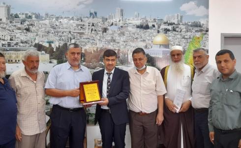 "التواصل الجماهيري" يزور وكيل وزارة الزراعة بغزة