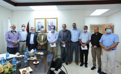 الأرصاد الجوية الفلسطينية تكرم "القدس المفتوحة"