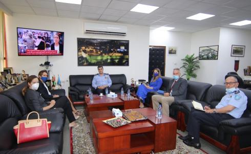 اجتماع بين الشرطة الفلسطينية والاتحاد الأوروبي في رام الله