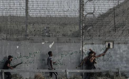 من مكان مقتل الجندي الإسرائيلي على حدود غزة