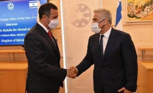 لابيد وكيل وزارة الخارجية البحرينية