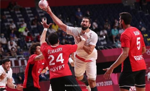 يد مصر تخسر من فرنسا في أولمبياد طوكيو