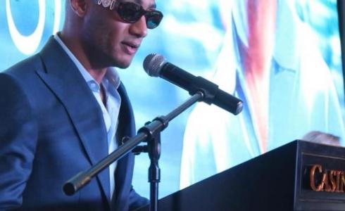 محمد رمضان يحصل على لقب سفير الشباب العربي.