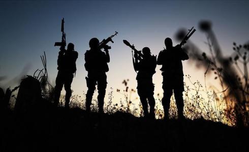 المقاومة الفلسطينية على حدود قطاع غزة