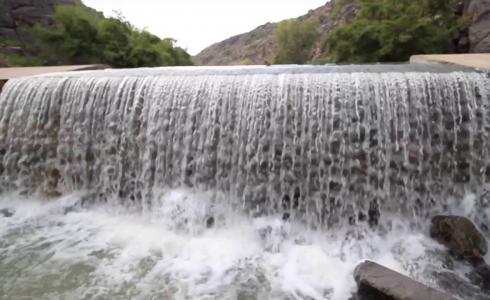 فيضان سد "وادي المصله" في سلطنة عمان