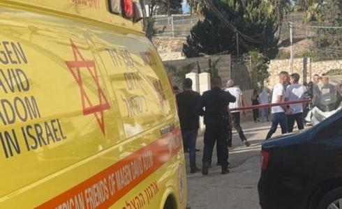 من مكان الجريمة في الناصرة (نجمة داود الحمراء)