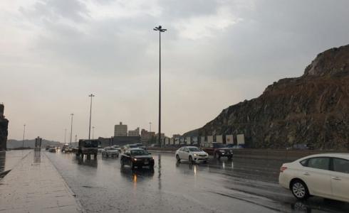 أمطار بمحافظات مكة- ارشيفية