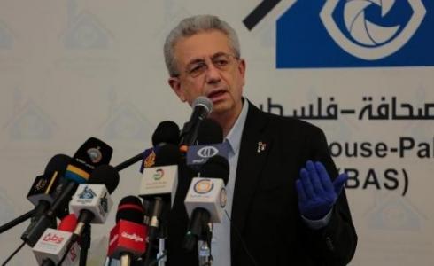 مصطفى البرغوثي -الأمين العام لحركة المبادرة الوطنية الفلسطينية