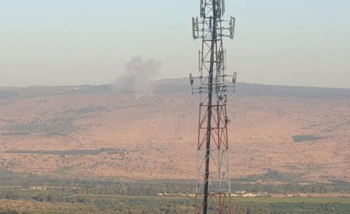 إنفجارات في الجولان