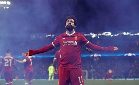 محمد صلاح الهدف 100