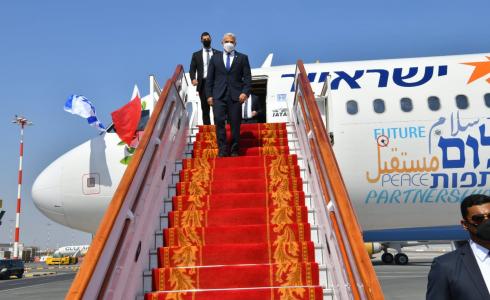 لابيد وصل إلى البحرين صباح اليوم