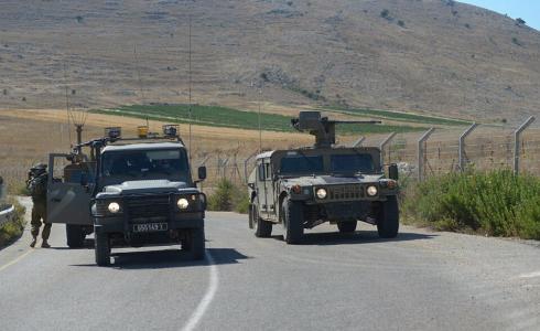 دوريات الجيش الاسرائيلي للبحث عن الاسرى الستة