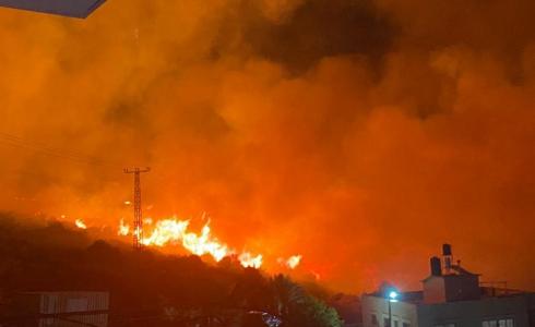 صورة للحريق