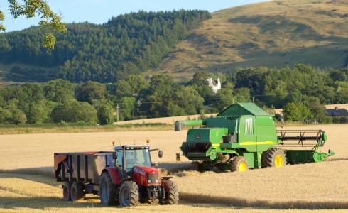 الزراعة في اسكتلندا