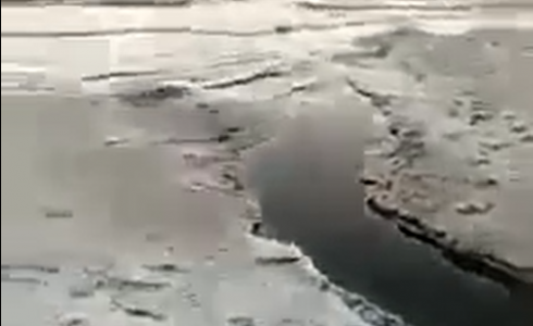 سبب ظهور مياه سوداء في البحر الميت