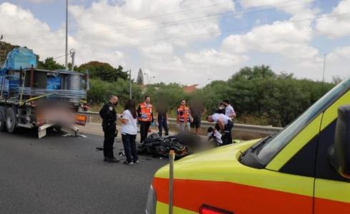 إصابة حرجة لثلاثيني في حادث سير قرب الخضيرة