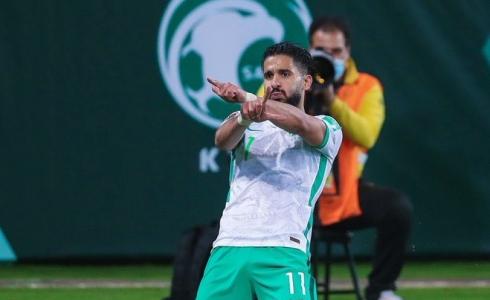 صالح الشهري لاعب المنتخب السعودي