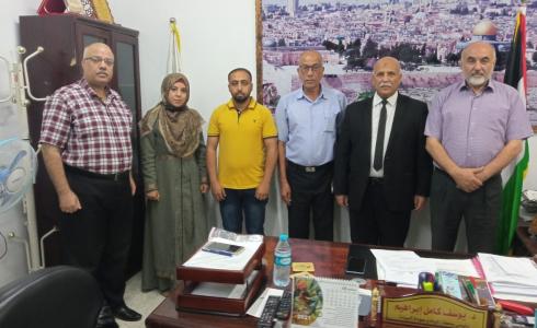 سلطة المياه وزكاة الرمال الشمالي يبحثان التعاون المشترك