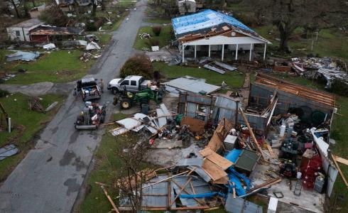 نتائج اعصار آيدا في ولاية نيوجيرسي الأميركية