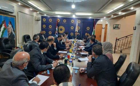 اجتماع سلطة النقد مع ممثل الاتحاد الأوروبي ومسؤولي المصارف ومؤسسات الإقراض بغزة