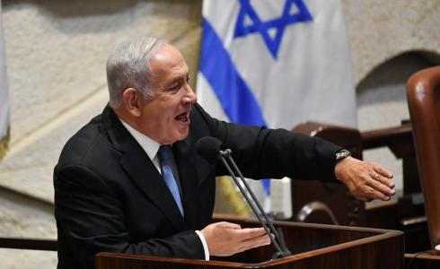 نتنياهو خلال انتقاد أداء الحكومة الاسرائيلية بزعامة نفتالي بينت