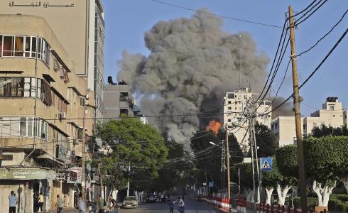 قصف إسرائيلي على غزة - صورة أرشيف