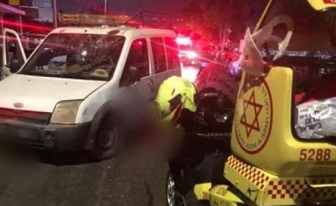 إصابة شقيقين قرب مدينة حيفا