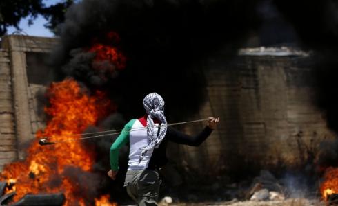 مواهجات بين الفلسطينيين والاحتلال بالضفة - أرشيف