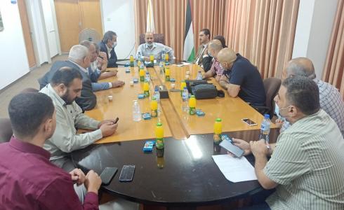 اقتصاد غزة تلتقي بوفد رجال الأعمال قبيل مغادرته لمصر